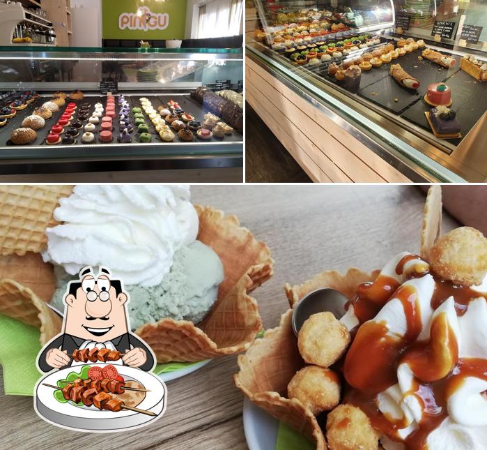Cibo al Gelateria Pingu