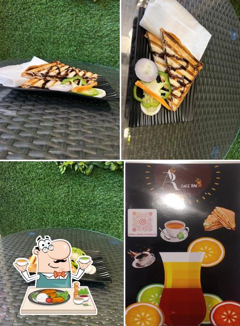 Food at AR Cafe & Juice Bar