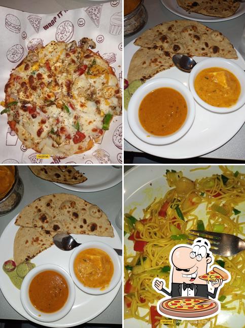 Try out different types of pizza