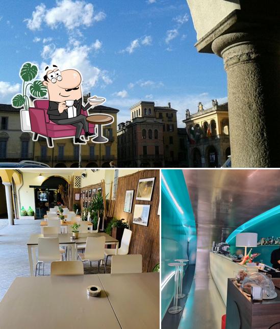 La interni e esterno del ristorante