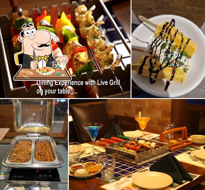 Food at Barbeque Nation