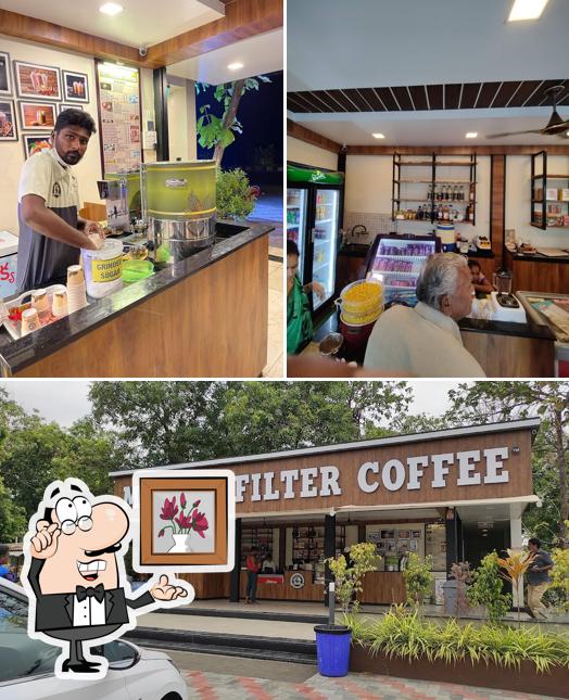 The interior of Madras Filter Coffee