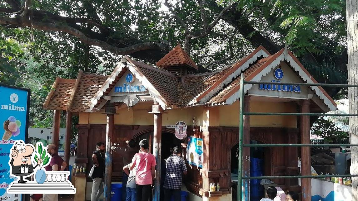 Check out how Milma Parlour looks outside