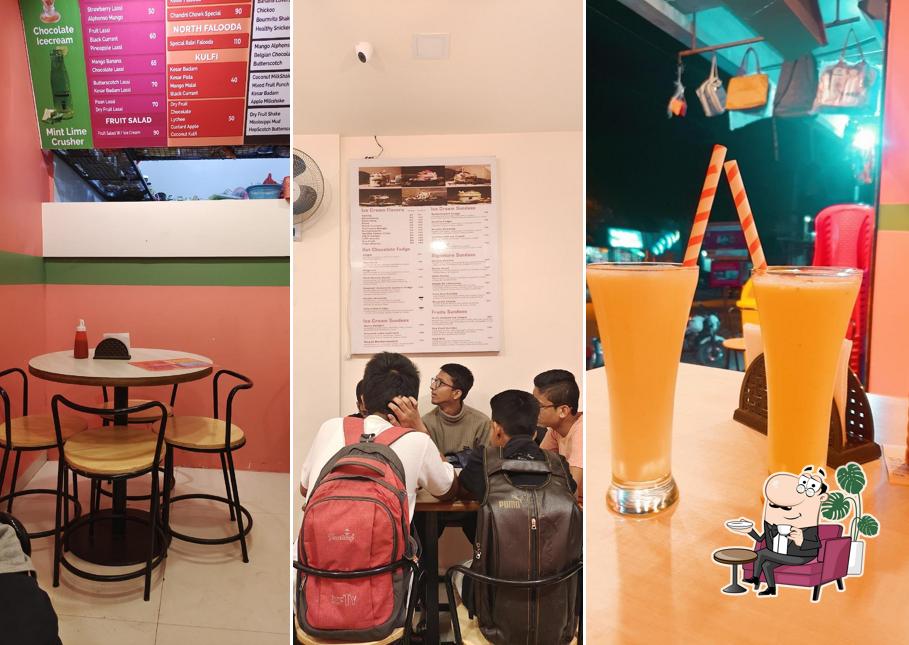 Check out how The Lassi Corner Gokak looks inside