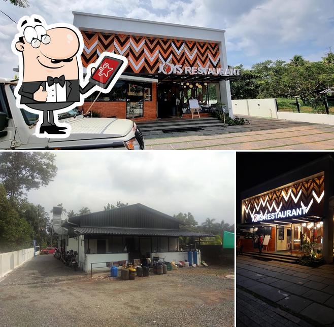 The exterior of Joys Restaurant