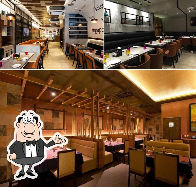 The interior of Kailash Parbat