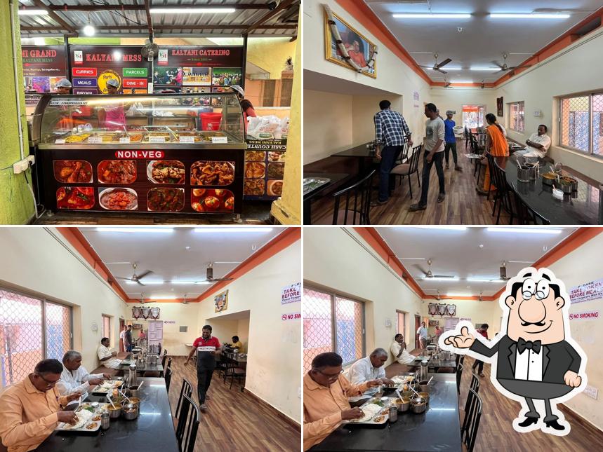 The interior of Kalyani Mess