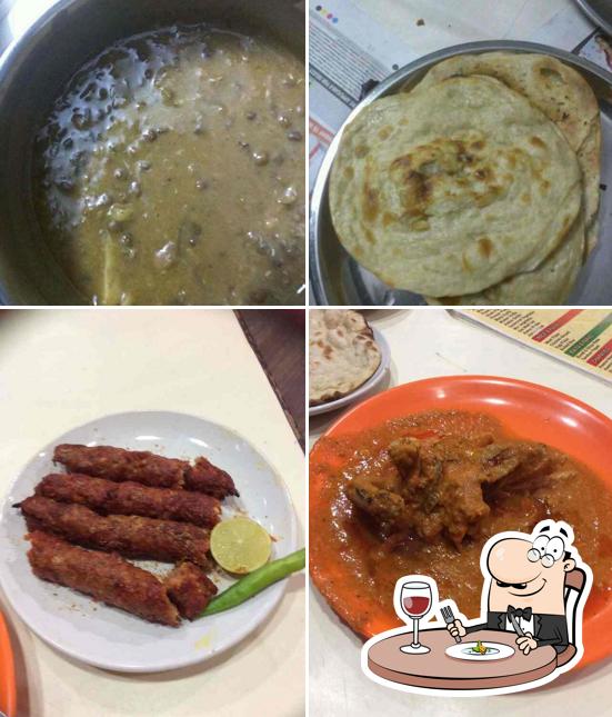 Food at National restaurant