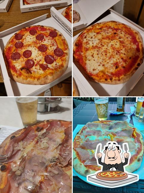 A Pizzeria da Toni, puoi ordinare una bella pizza