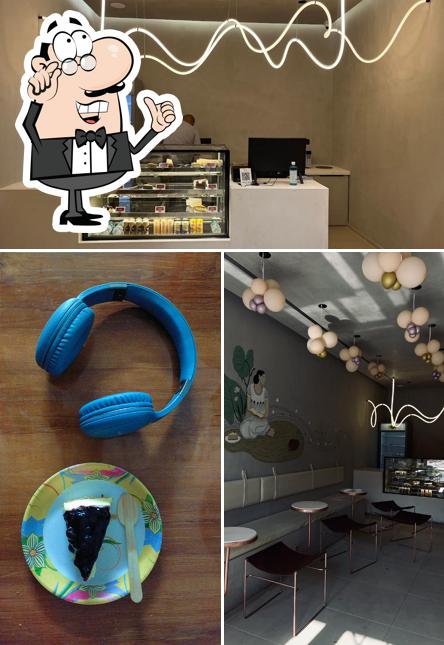 The interior of Cheesecake Mills adajan