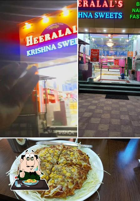 Food at Heeralal's Krishna Sweets MP Colony Bikaner