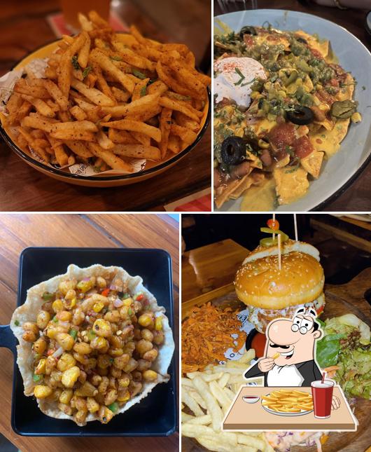 French fries at Level 5 Bistro & Bar