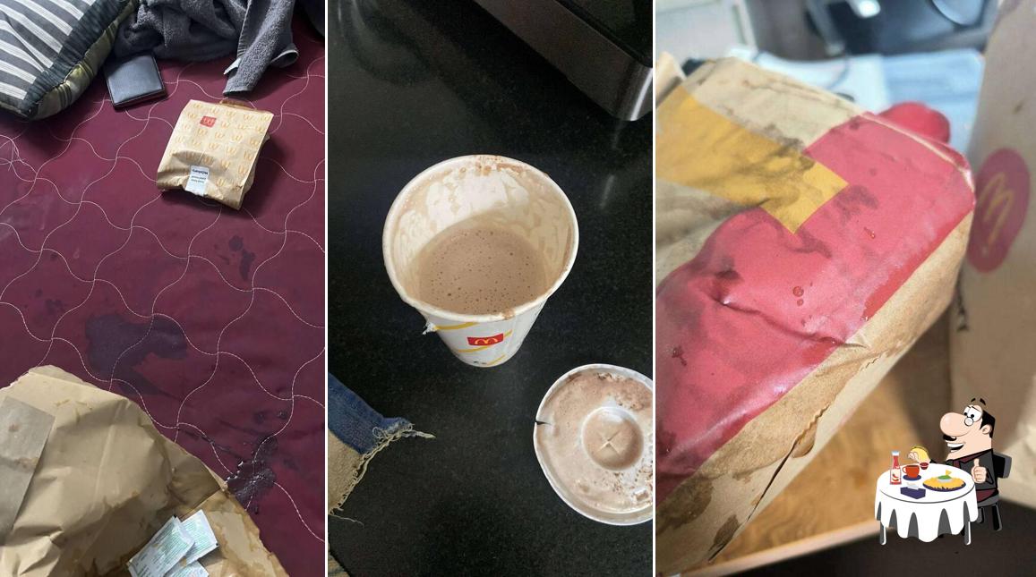 Cheese plate at McDonald's Ice-cream Shop