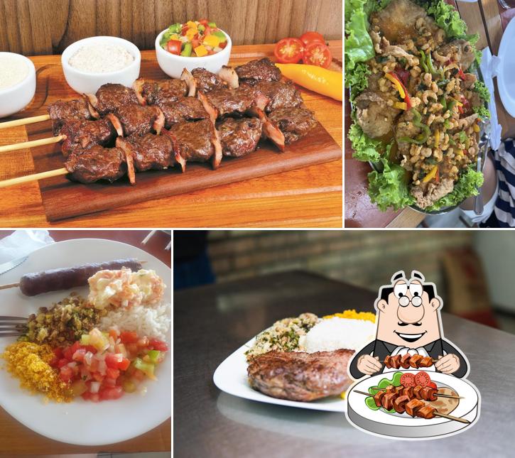 Comida em O Laçador Grill