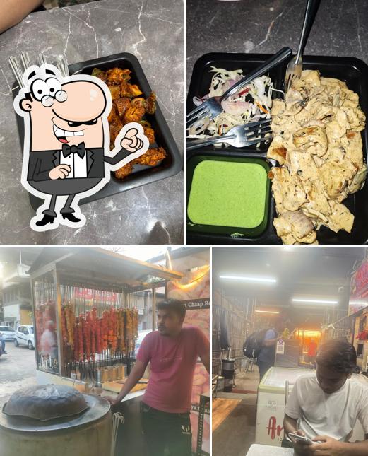 This is the photo displaying exterior and food at Paaji Malai Chaap Wale