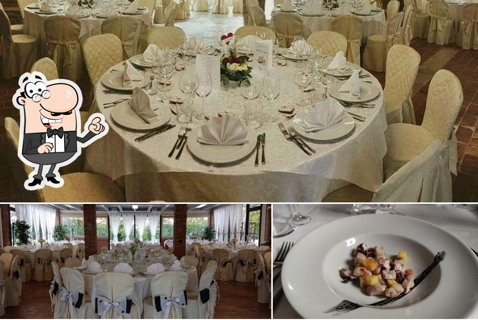 La immagine di interni e cibo da Ristorante Cà del lago