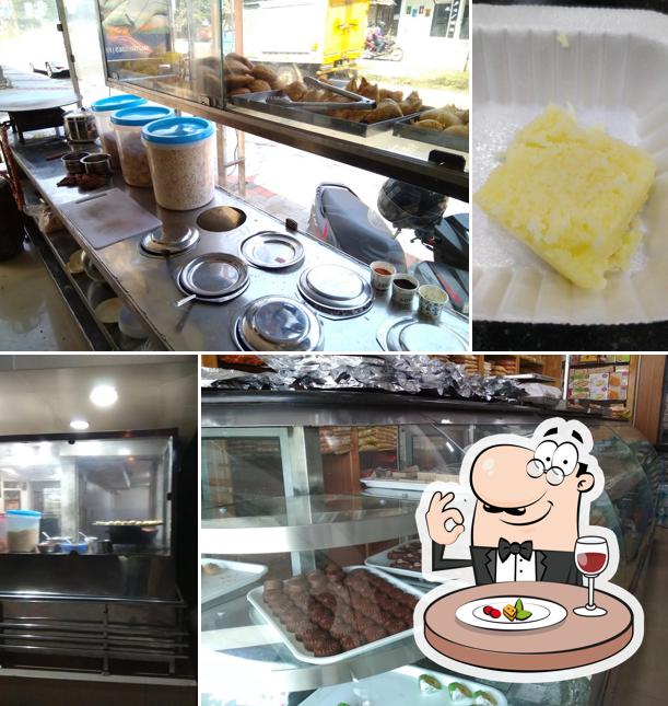 Food at Sri Annapurna sweets