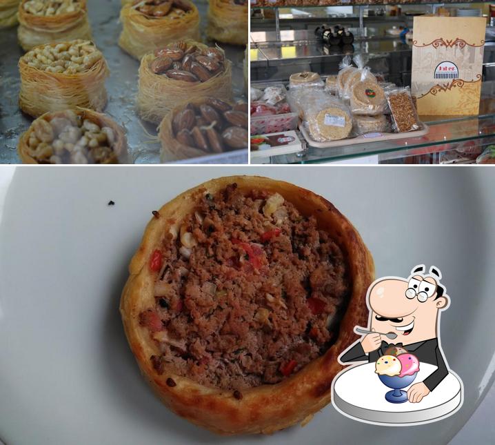 Peça uma das sobremesas