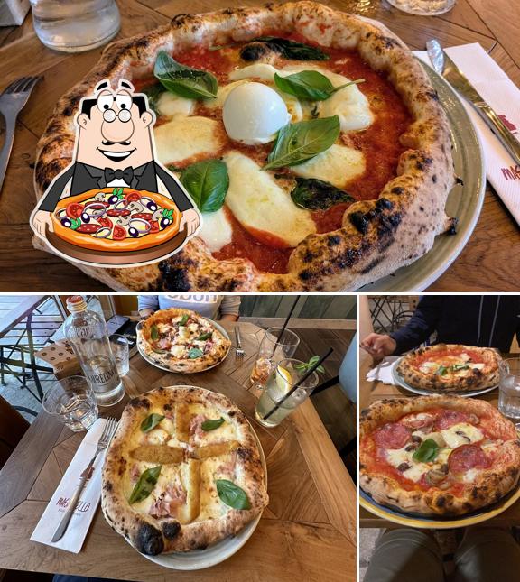 Ordina tra le molte varianti di pizza
