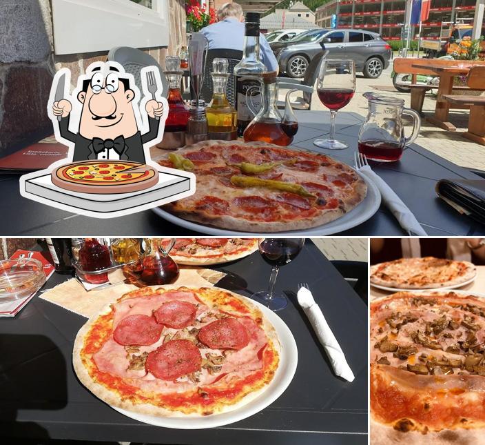 Scegli tra le molte varianti di pizza