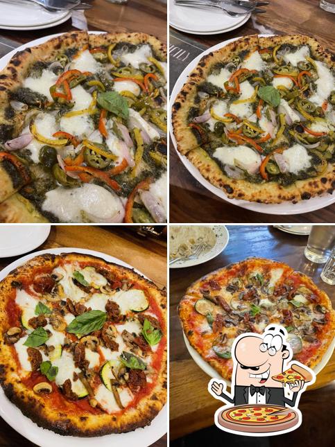 Order different types of pizza