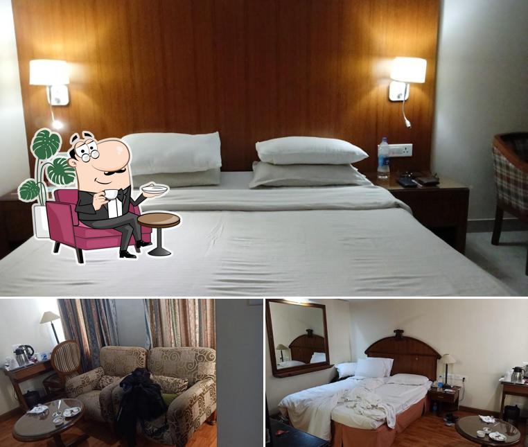 The interior of Hotel Celebration Raipur