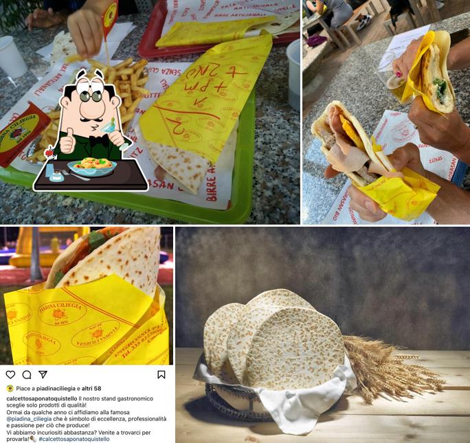 Cibo al Piadina Ciliegia