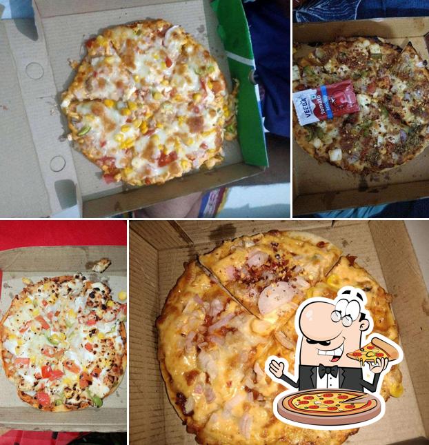 Pick different variants of pizza