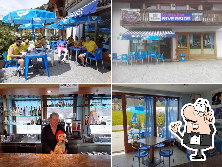 Gli interni di Bar Riverside