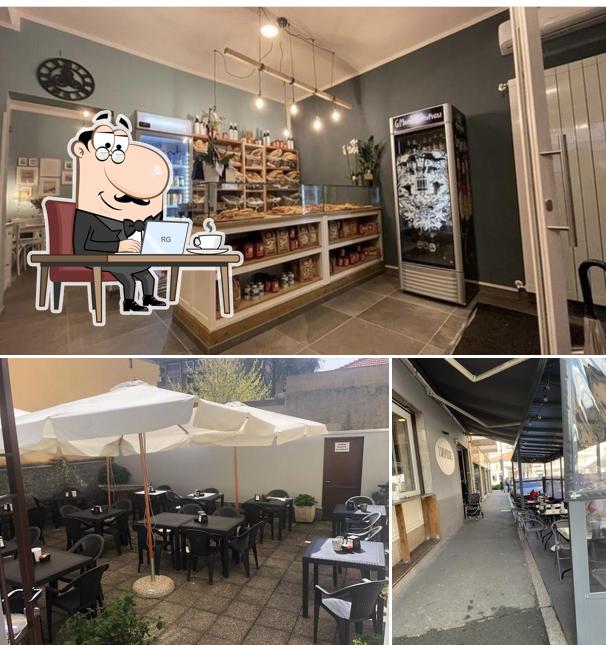 Dai un'occhiata agli interni di Davide Caffé & Bakery