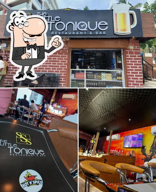 The interior of THE LITTLE TONIQUE BAR & KITCHEN