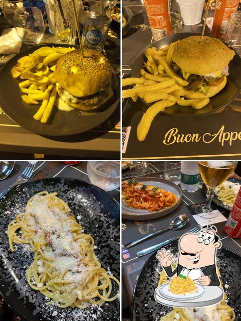 Spaghetti alla carbonara al Kiross Pub