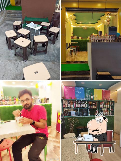 The interior of Kumbakonam Premium Coffee