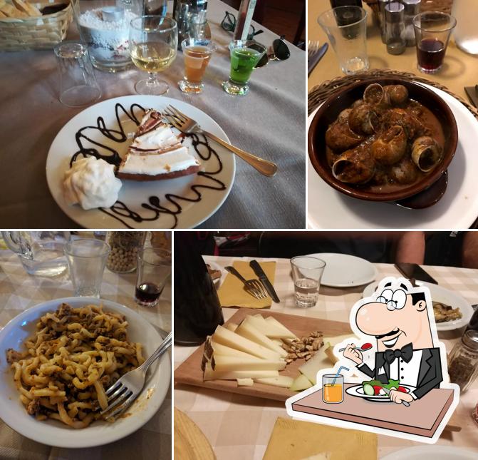 Platti al Osteria primo rifugio