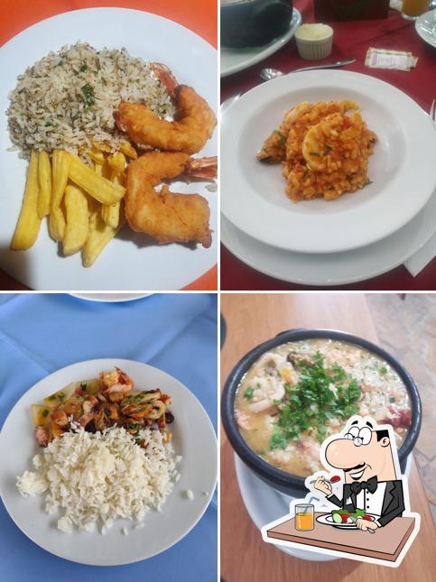 Comida em Restaurante Limão Cravo