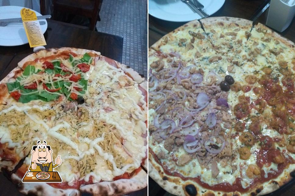 Consiga diversos estilos de pizza