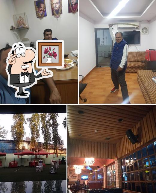 The interior of Vatika Restaurant