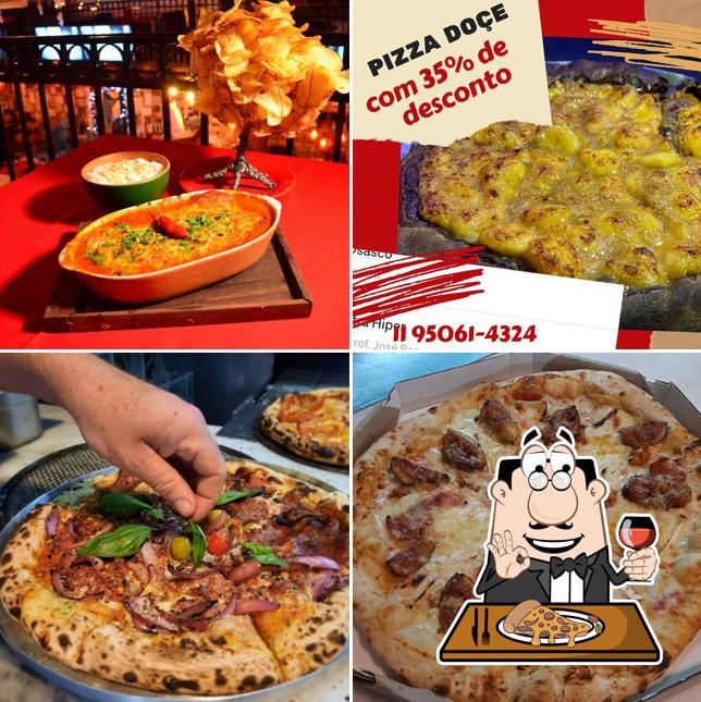 Experimente diferentes estilos de pizza