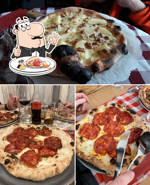 Essayez de nombreux types de pizzas