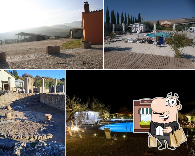 La parte esterna è una caratteristica importante di Agriturismo Borgo Deodato