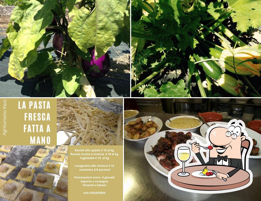 Cibo al Agriturismo Perlì