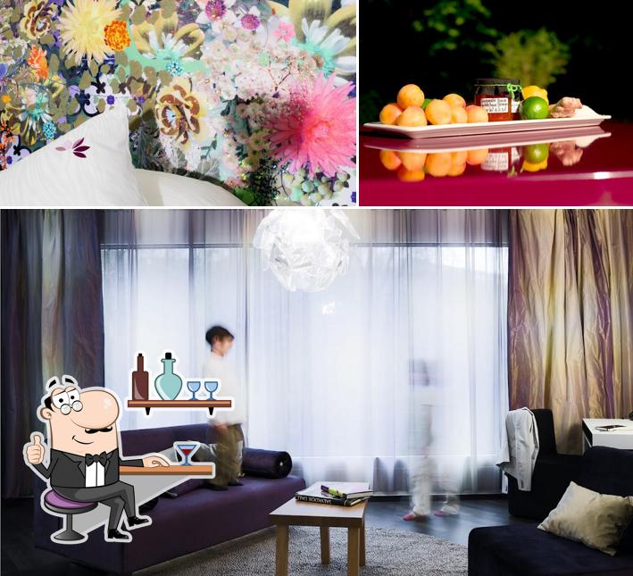 La foto di interni e cibo da City Garden Hotel