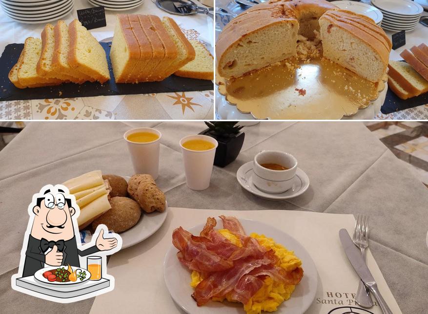 Cibo al Hotel Santa Prisca