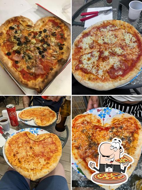 Scegli una pizza a Il pavone pizzeria