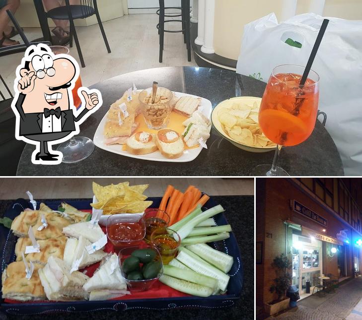 Tra le diverse cose da Caffè La Rocca si possono trovare la interni e dolce