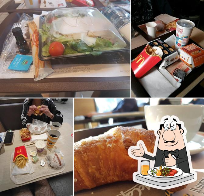 Cibo al McDonald's Roma Basilica San Paolo