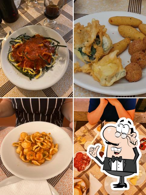 Gli interni di Osteria Pugliese