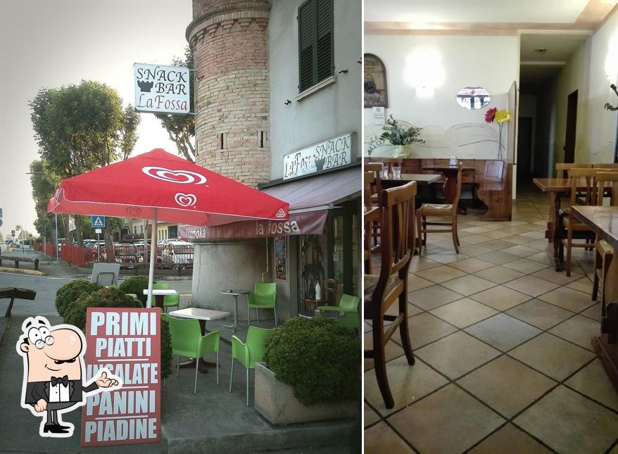 Gli interni di Snack Bar La Fossa