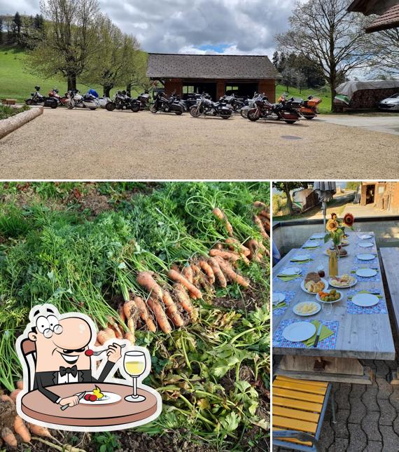 La immagine della cibo e esterno di Biohof und Bergwirtschaft Ober Passwang