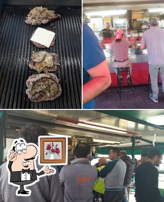 La foto della interni e cibo di Chiosco Dei Golosi